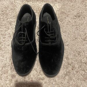 Zara man velvet lace up shoes 42